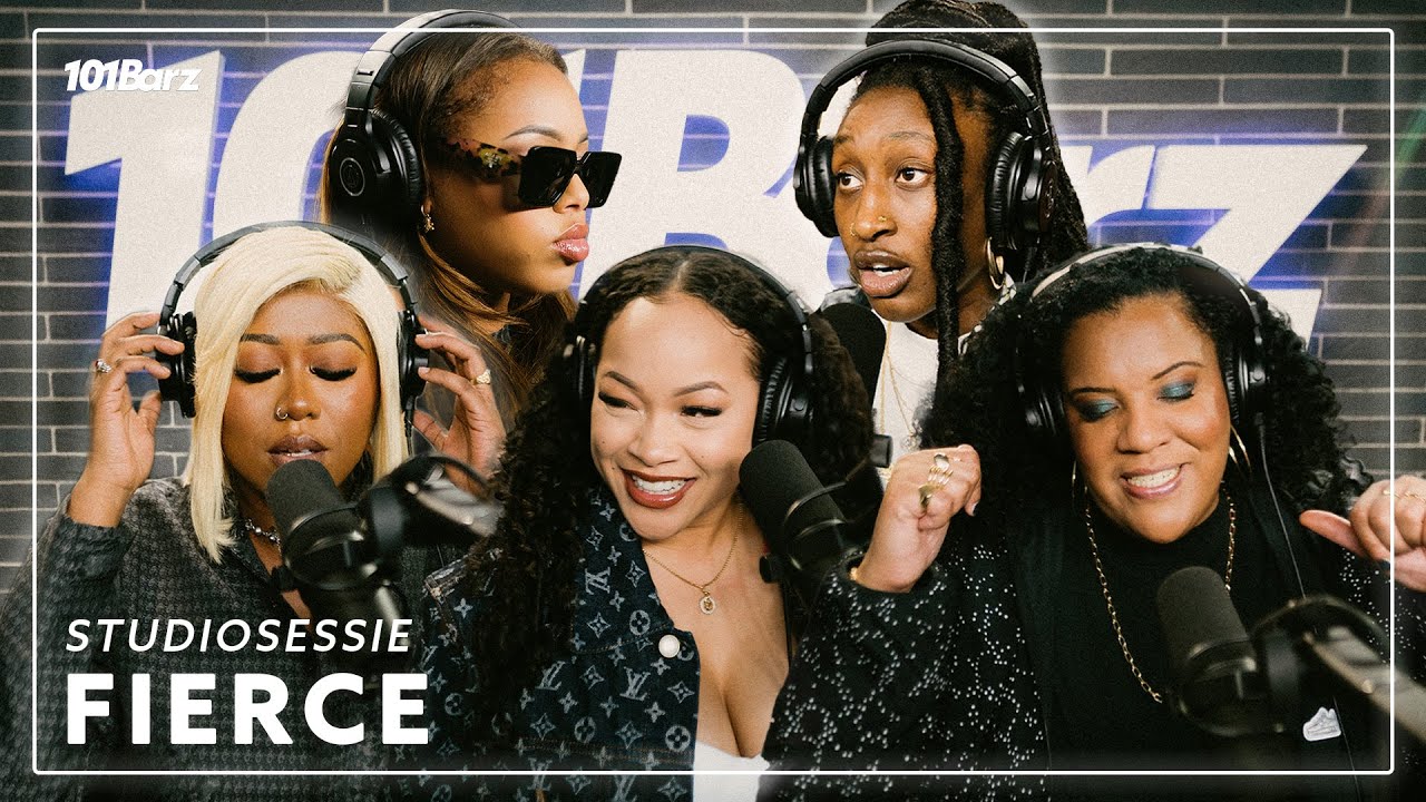 Fierce (Ella John, Lauwtje, Nina, Dani Deaux en NOELL3) | Studiosessie 466 | 101Barz