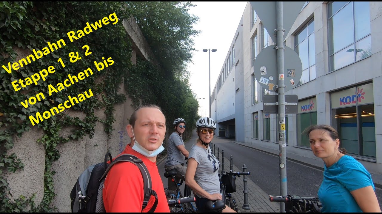 Vennbahn Radweg Etappe 1 & 2 von Aachen nach Monschau