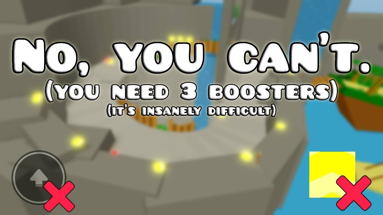 Can you beat Super Blocky Ball Jumpless & Boostless ?