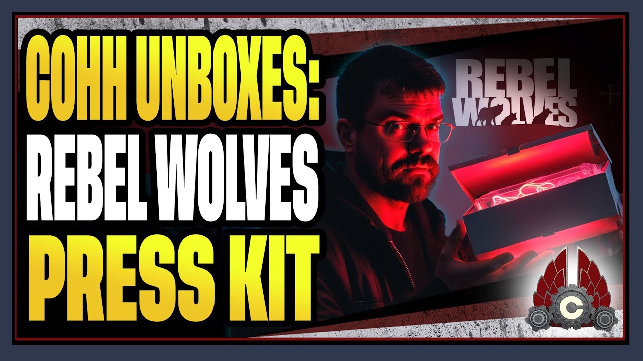 CohhCarnage Unboxes | The Blood Of DAWNWALKER Press Kit | Thanks Rebel Wolves