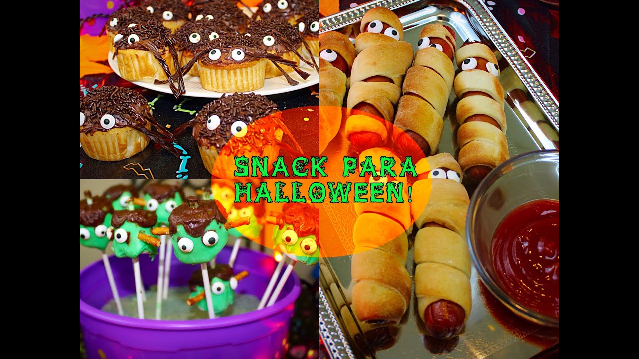 🎃 IDEAS de Snack para Halloween 🎃