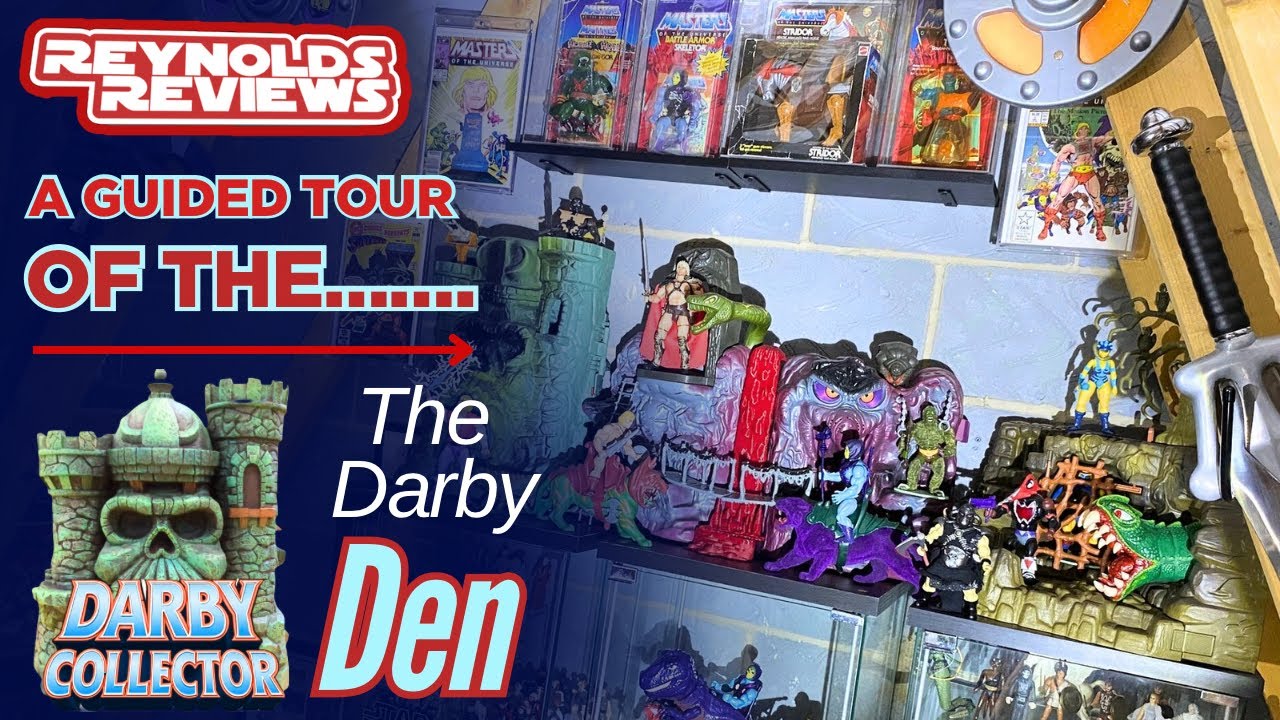 A tour of the Darby Collectors vintage toy room “the Darby den” @darby_collector9423 #80stoys 