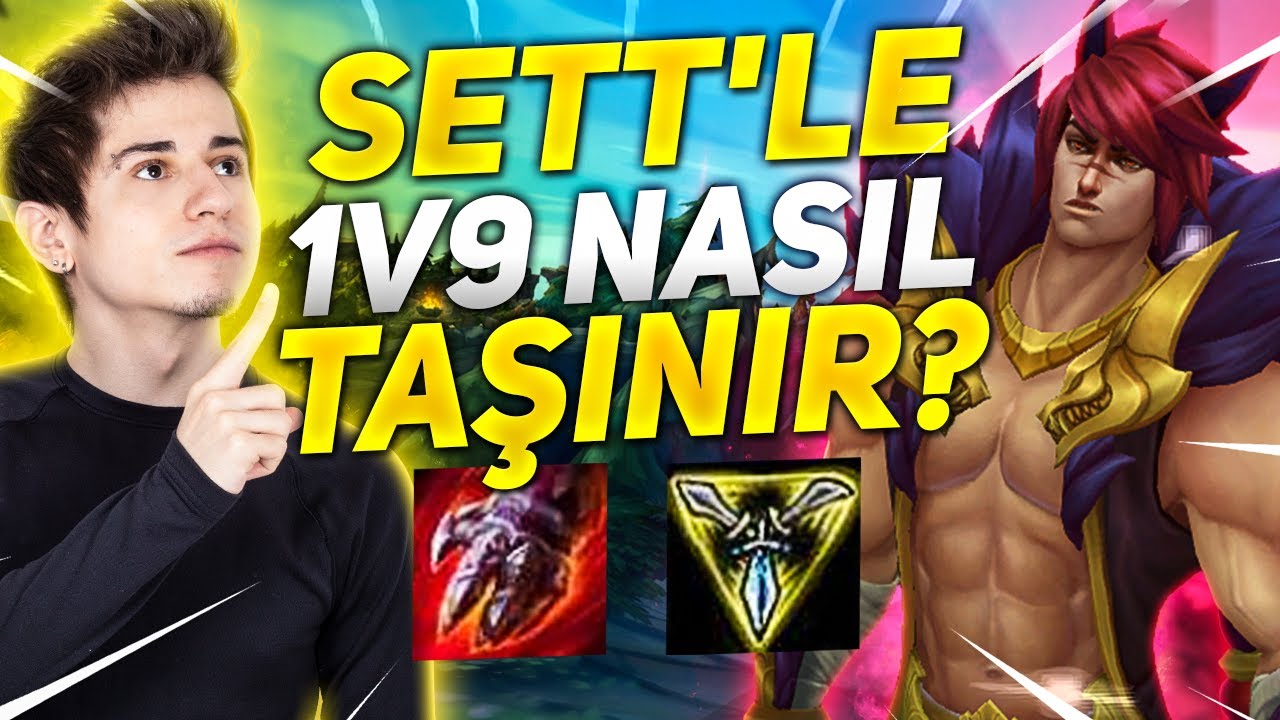 ELWIND | İDDİA EDİYORUM B&Ouml;YLE SETT G&Ouml;RMEDİNİZ! | Sett vs Yasuo (&Ouml;ğretici)