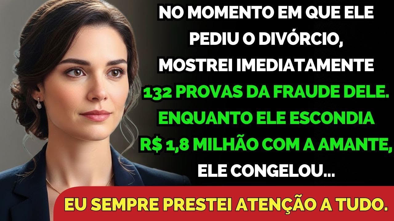 Ele Transferiu R$ 1,8 Milhão Para A Amante. Apresentei 132 Provas Na Reunião.