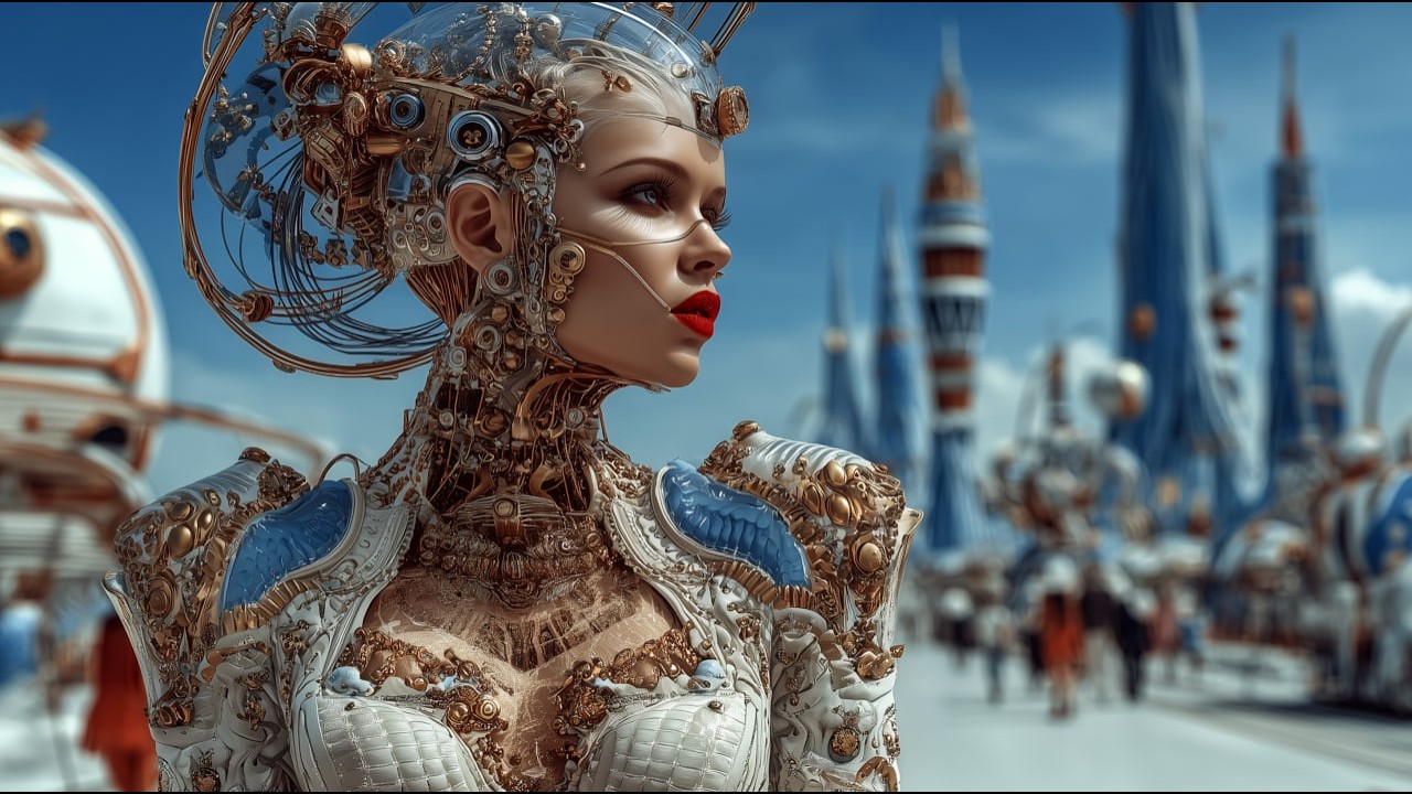 Жизнь на Kepler-186f: Роскошь антиутопии | 4K ИИ-фильм