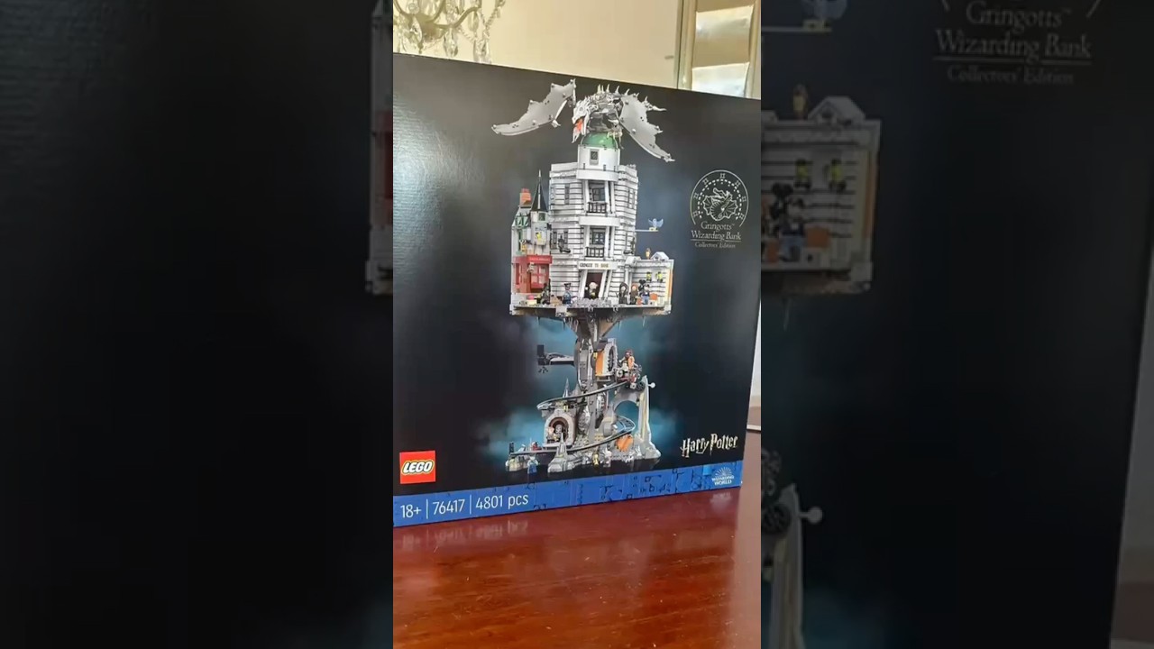✨ LEGO Gringotts espectacular