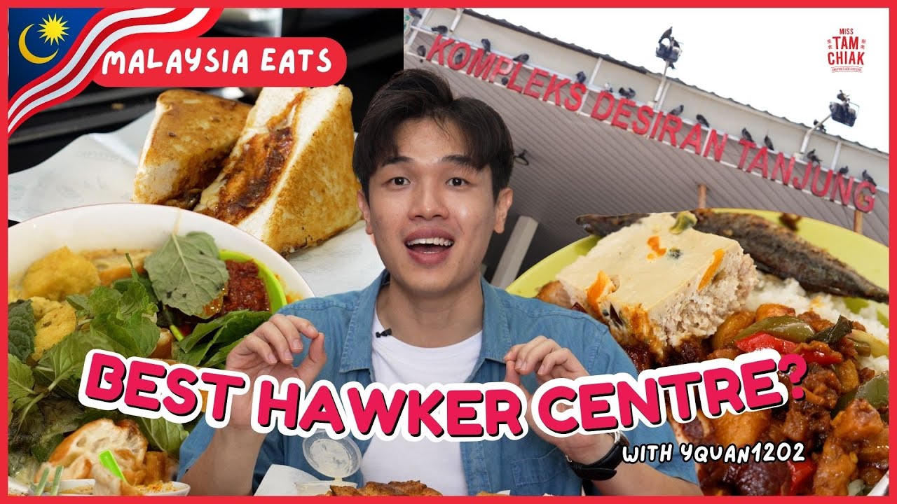 We found the BEST Hawker Centre in Penang?! | Malaysia Eats Ep 3