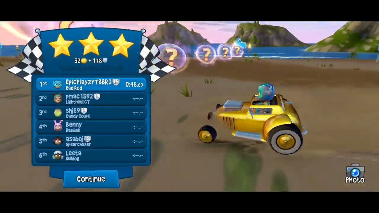 Beach Buggy Racing 2 Gameplay With Rad Rod & El Zipo 🥋| #bbr2 #games #gaming #bbr2gameplay #mobile 