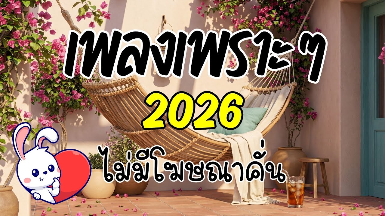 รวมเพลงเพราะๆ ฟังสบาย 2026 [Vol.10] 🎧 ฟังยาวๆ ต่อเนื่อง 🎸(ไม่มีโฆษณาคั่น) | กระต่ายอ้วน ชวนฟัง 🐰