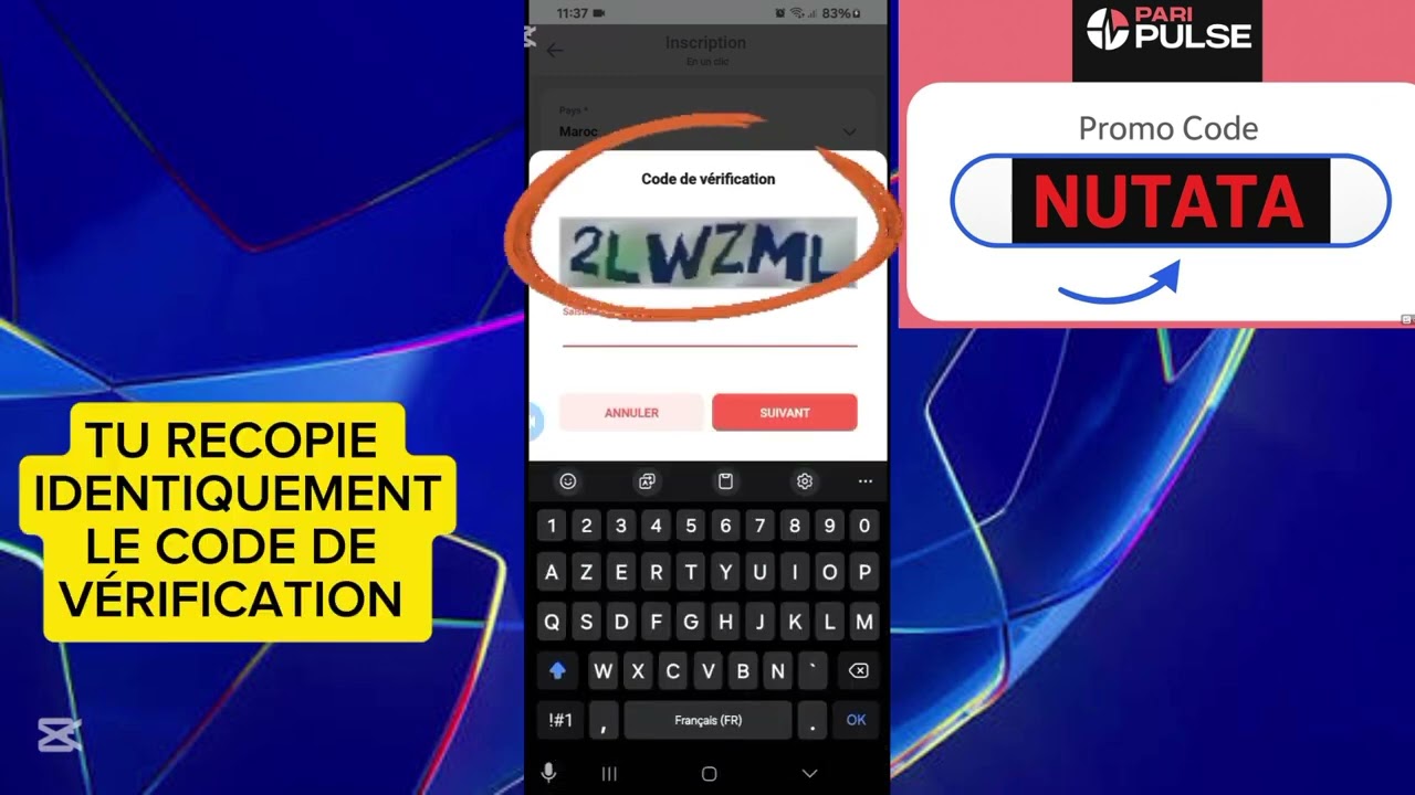 PariPulse : Cr&eacute;e ton Compte + Code Promo NUTATA (Offre Sp&eacute;ciale)