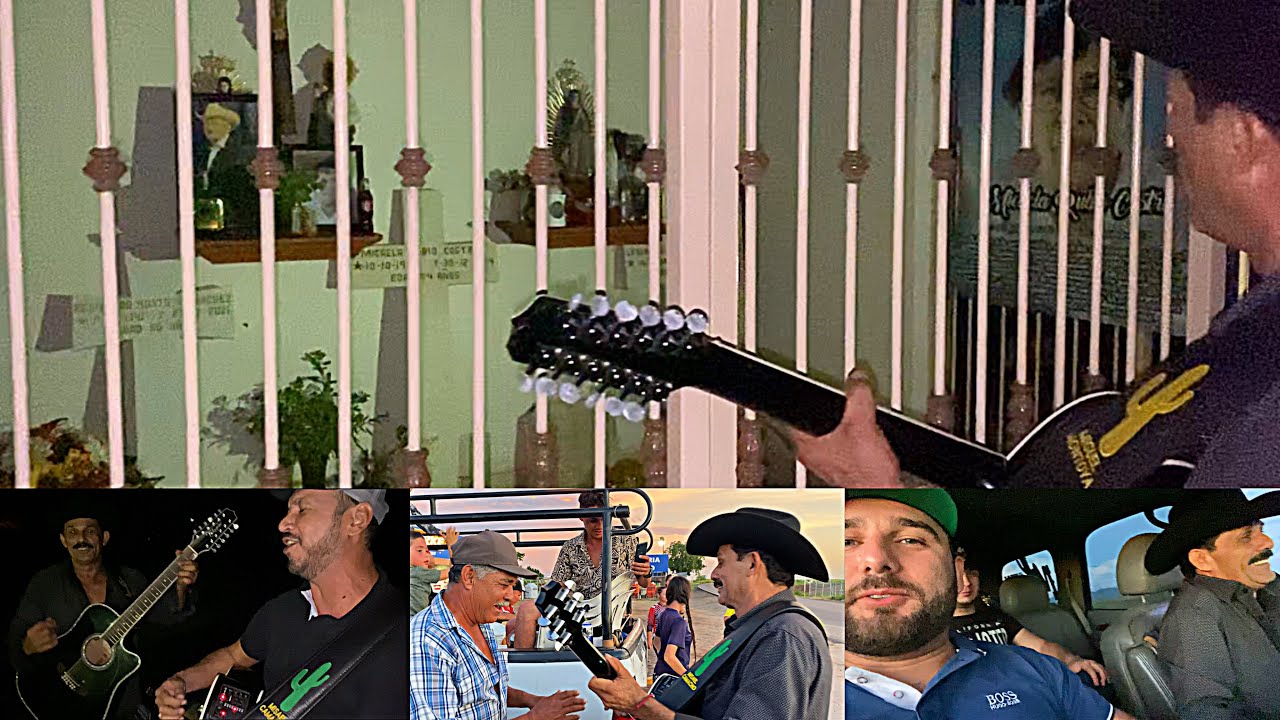 Fuimos a CANTARLES a mis  ABUELOS al panteón CON MI APÁ“MIGUEL MONTOYA” y toda la plebada|#requinto|