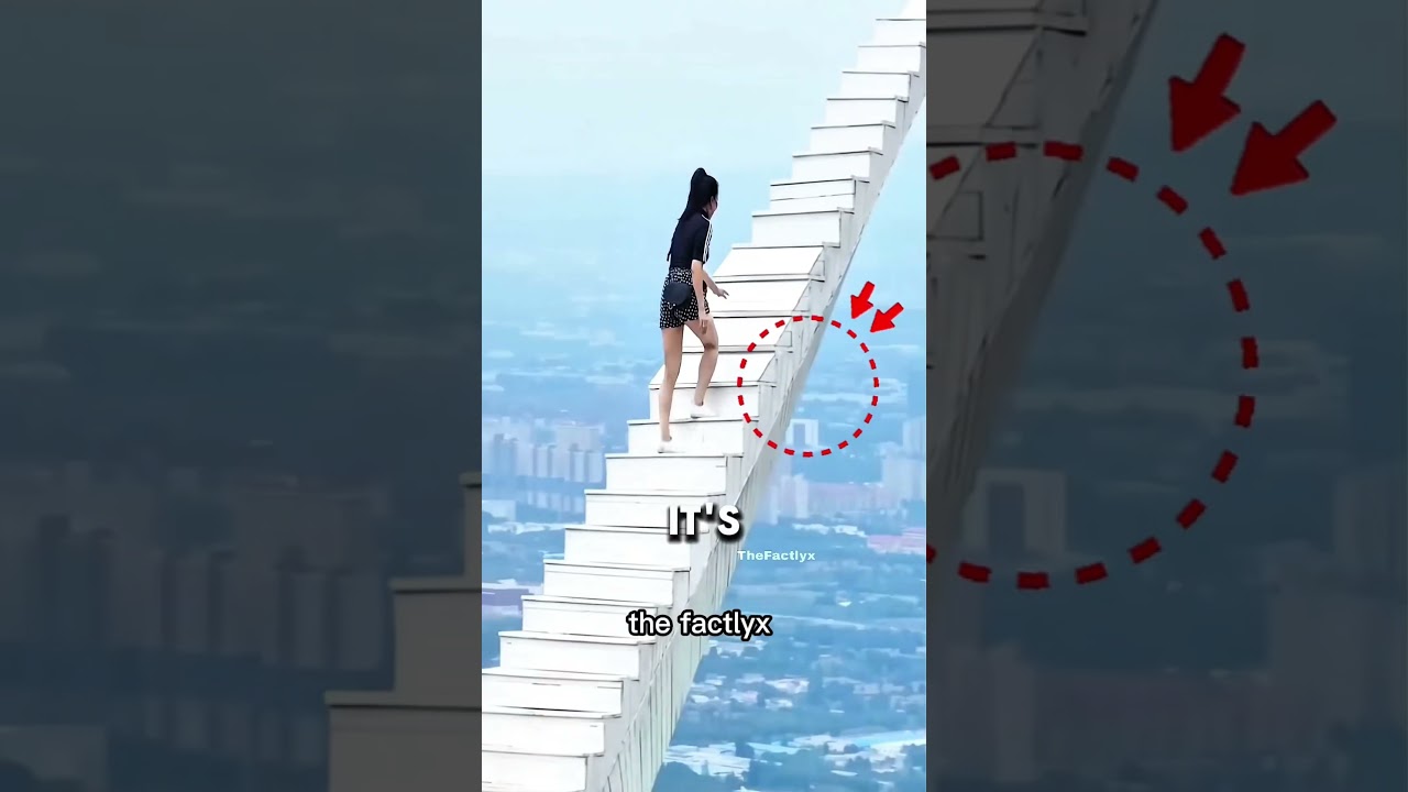 The Most Dangerous Stairway in China😨