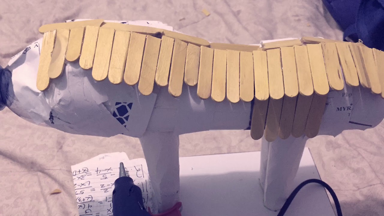 HOW TO MAKE TROJAN HORSE // POSPSICLE STICKS