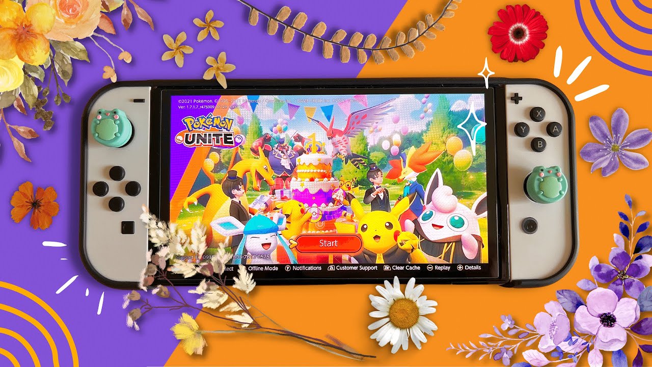 Pokémon UNITE Gameplay on Nintendo Switch OLED 🎮✨