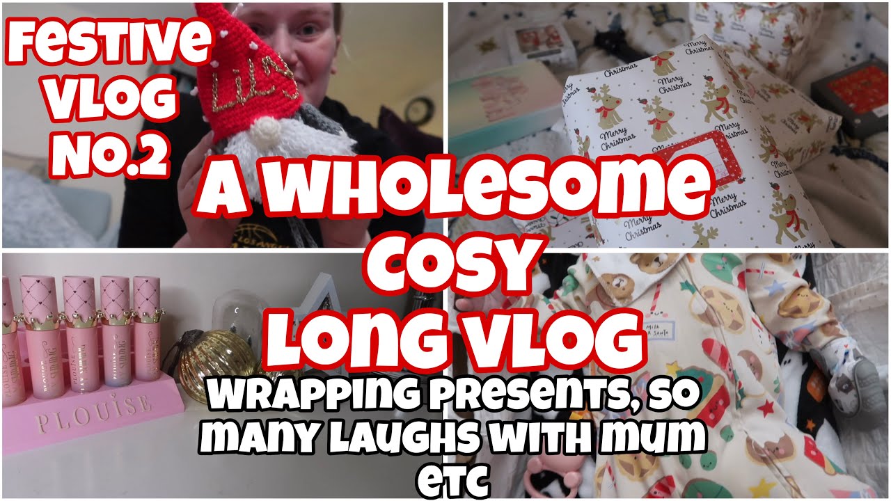 A WHOLESOME COSY LONG VLOG// Festive Vlog No.2