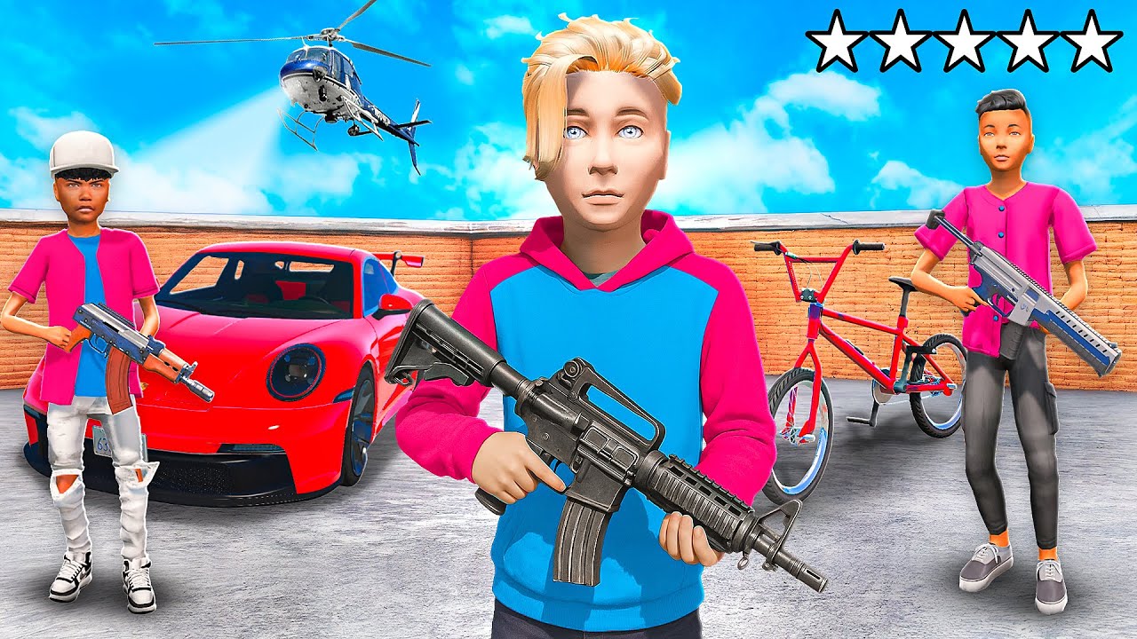 Ich GRÜNDE eine KINDER GANG in GTA 5 RP!