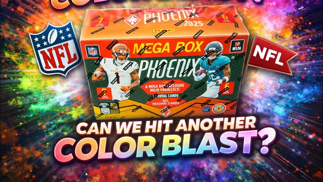 WE PULLED BANGERS 😱 2025 Phoenix International Hobby Box | Color Blast Chase!