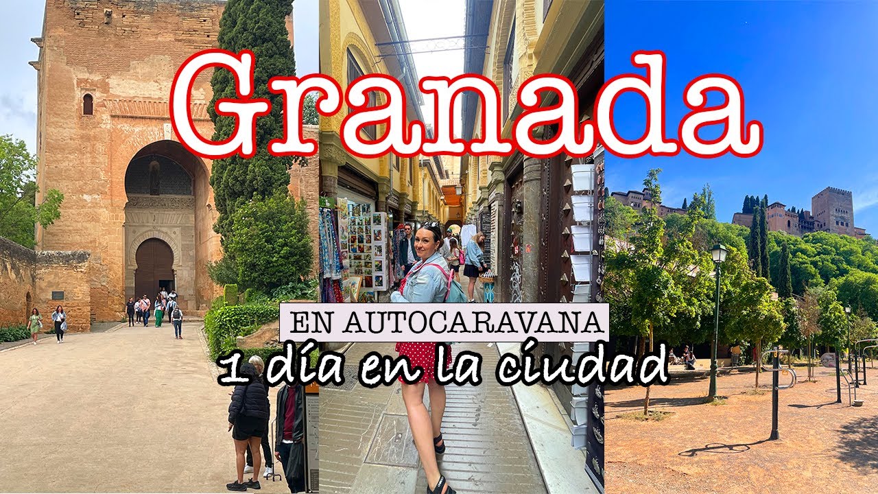 🚐 GRANADA en 1 día ll Vamos con nuestra autocaravana a la Finca Bellavista #vanlife