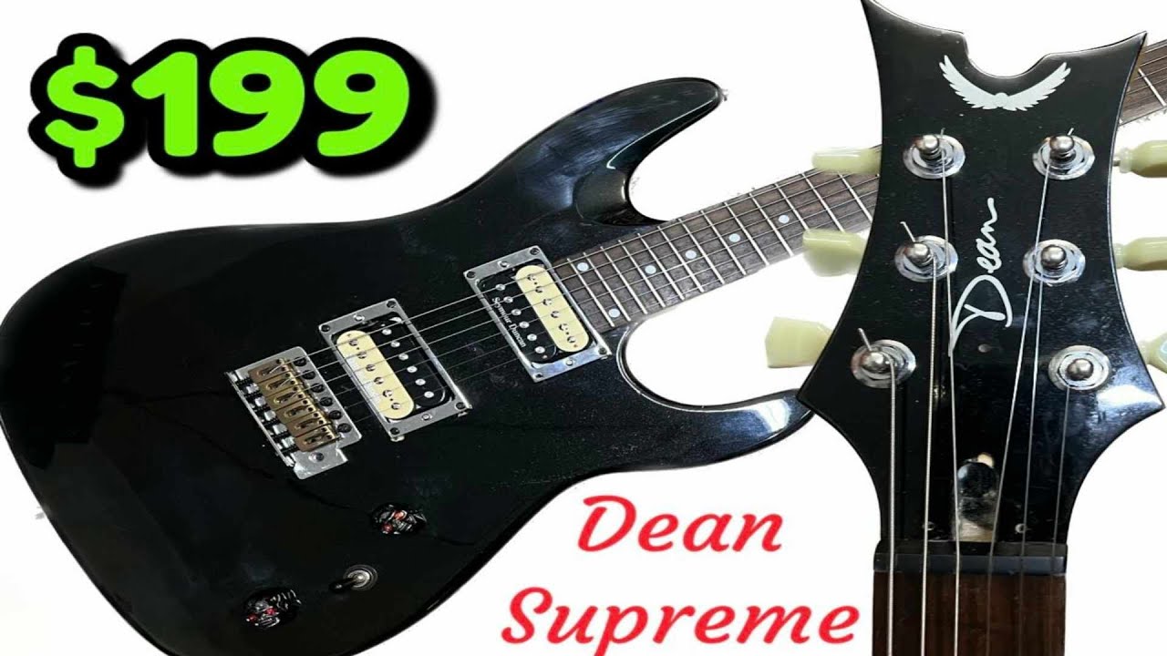 Dean Vendetta Is Budget Friendly Sweetness! 24 Frets With A Fast Neck!