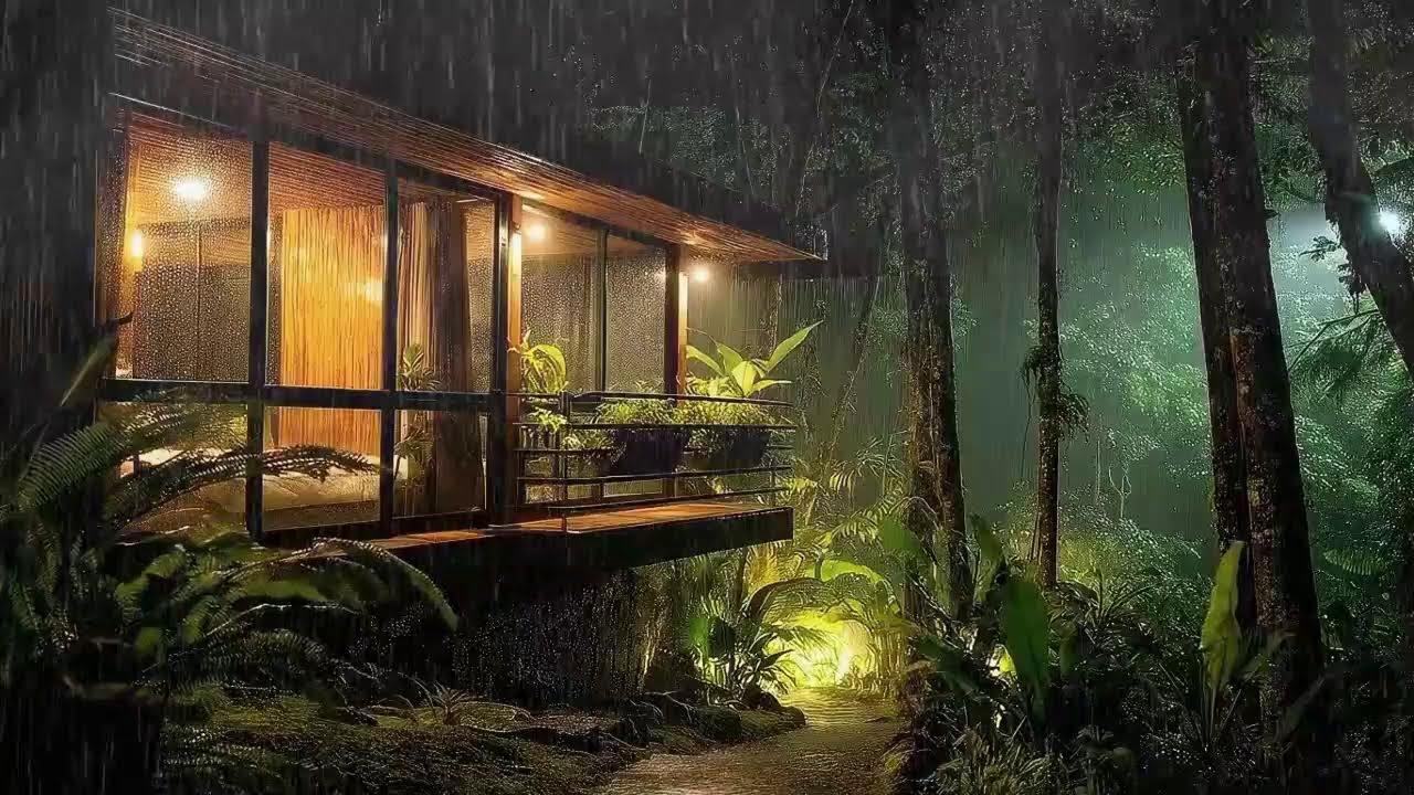Trending Rain & Thunder Sleep Sounds - Beat Insomnia Naturally | Study, Focus & Relax