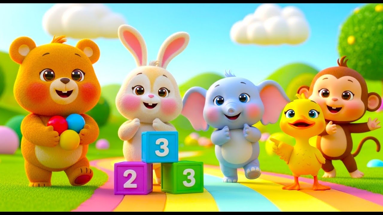 Learn Colors with Animals | Fun Color Learning Song for Kids | Animal Colors Nursery Rhyme