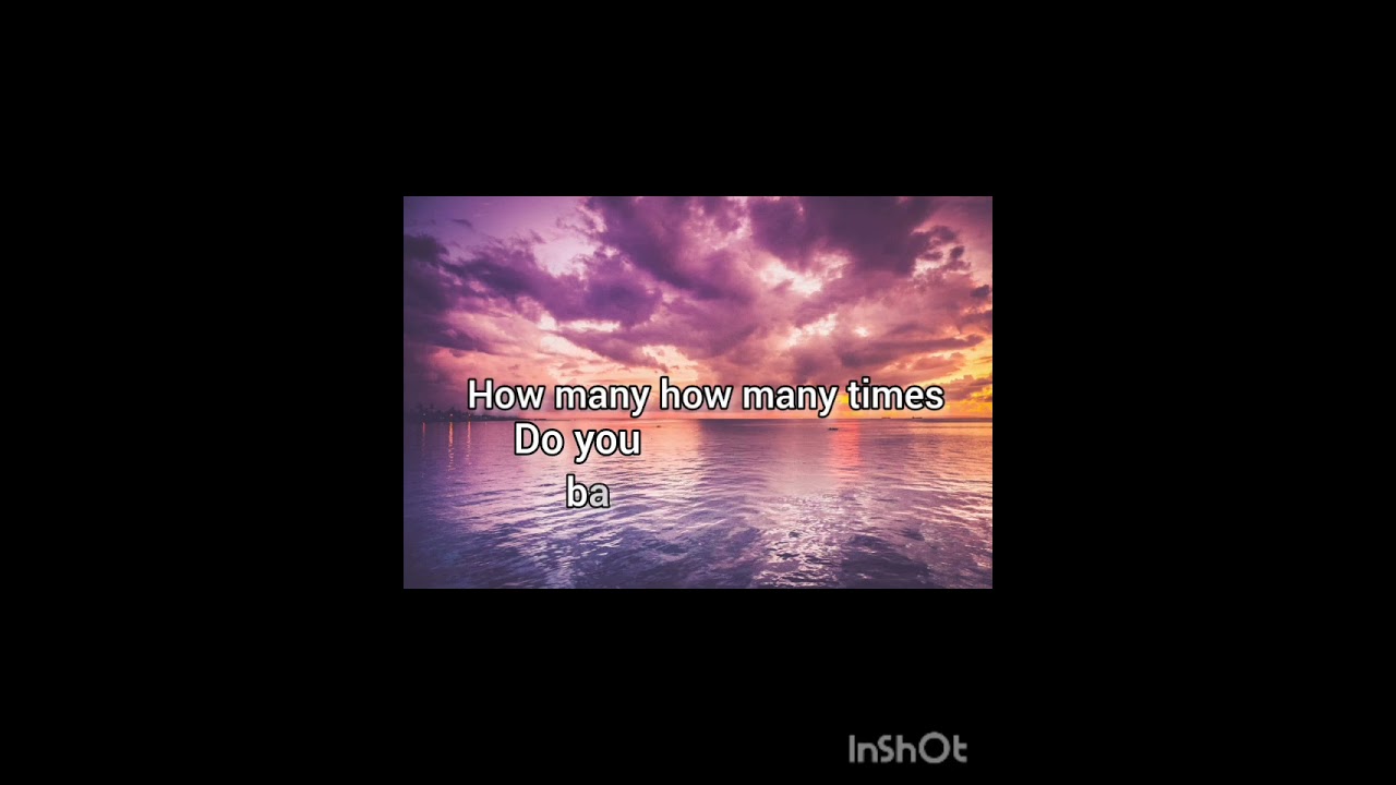 HOW MANY TIMES - BLEZ BOY