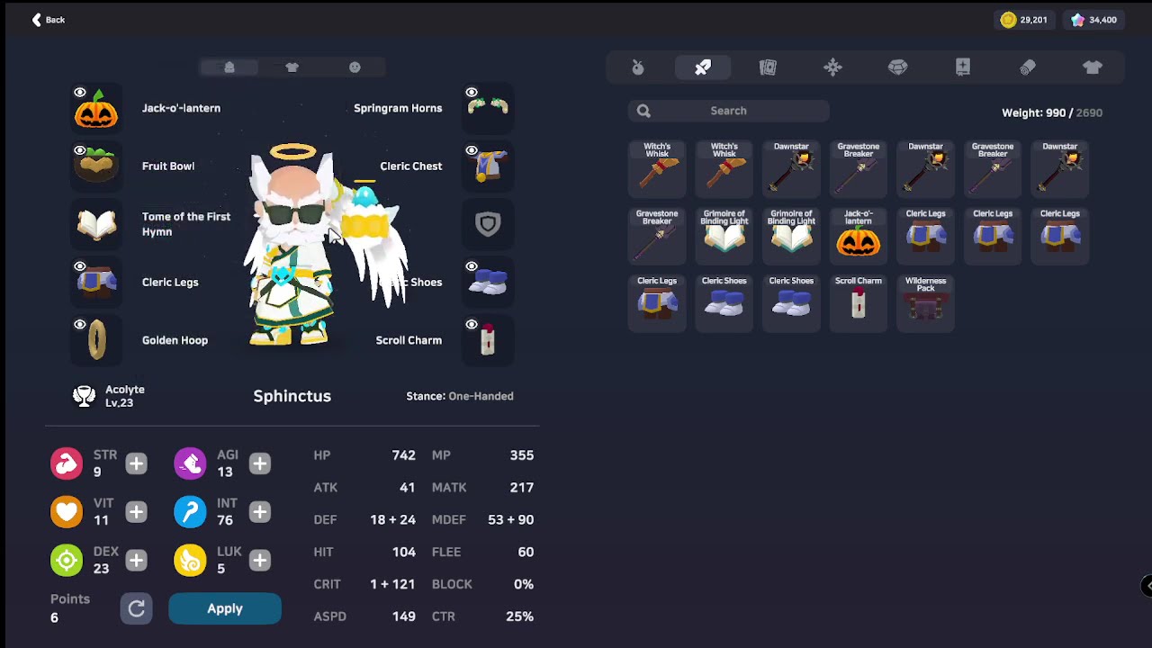 Spiritvale Playtest Acolyte Self Heal Farming Build