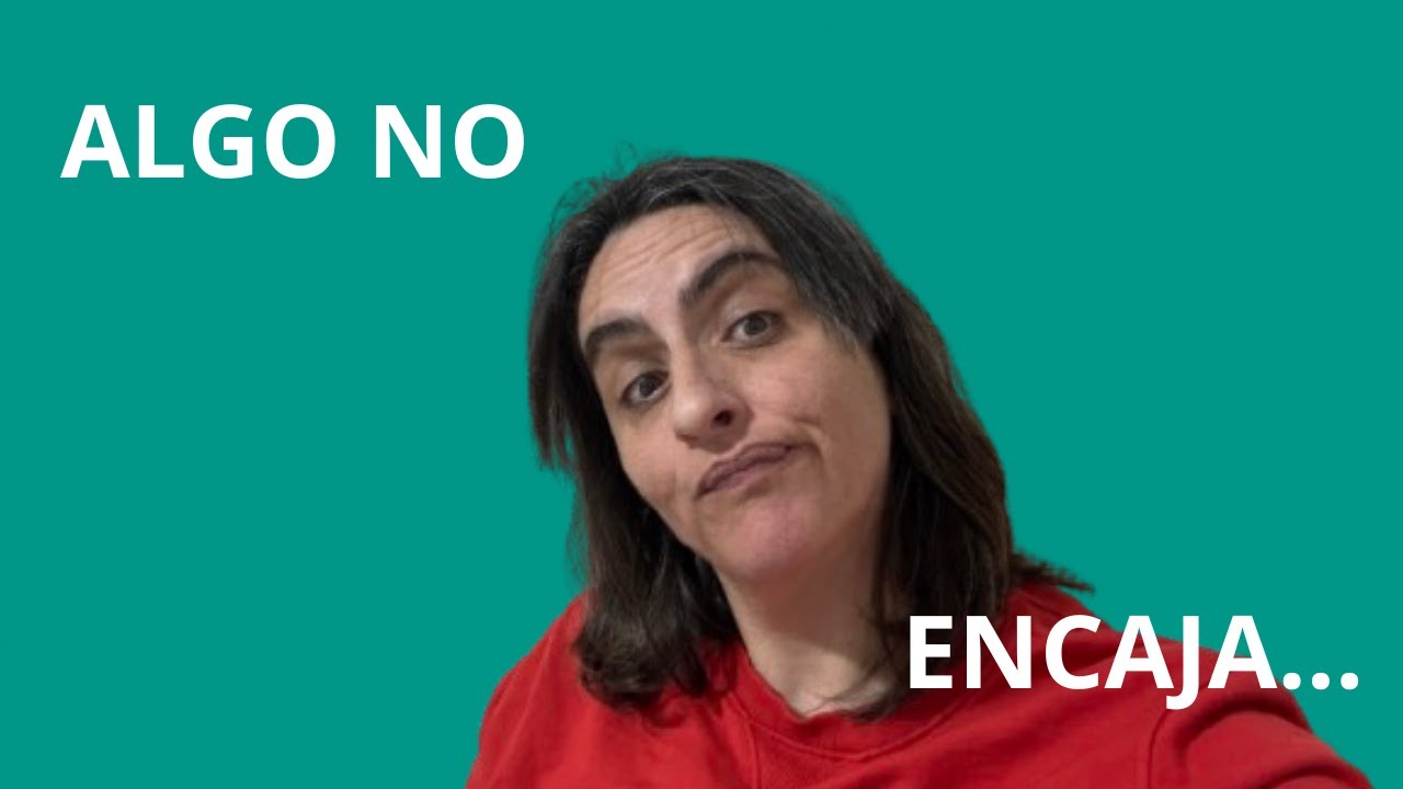 👉 No es encajar… 