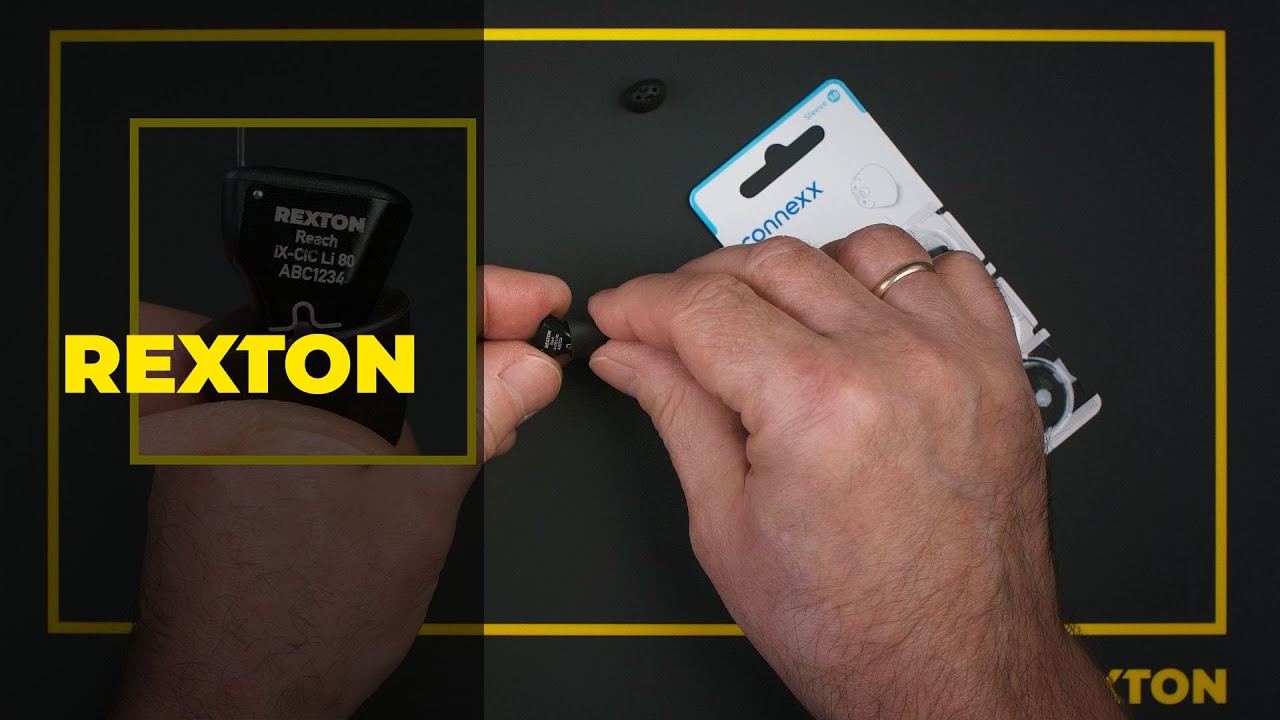 How to exchange the Reach iX-CIC Li sleeve | REXTON Hearing Aids