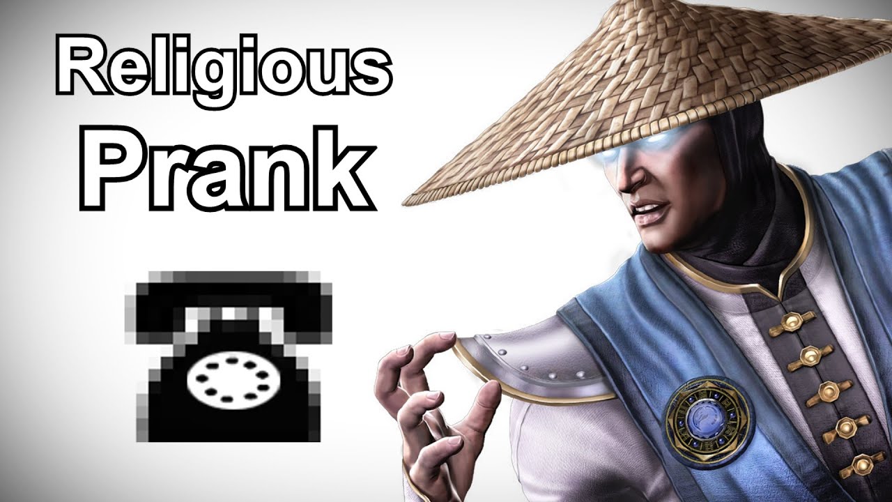 Рейден звонит на религиозные горячие линии — розыгрыш Mortal Kombat