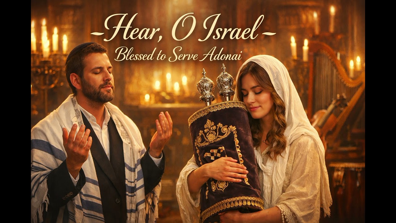 Hear, O Israel ~Blessed to love Adonai | Jewish worship music 