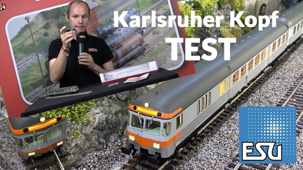 Karlsruher Kopf - Silberling - n-Wagen - ESU Pullmann - Spur H0 1:87 Gleichstrom / Wechselstrom