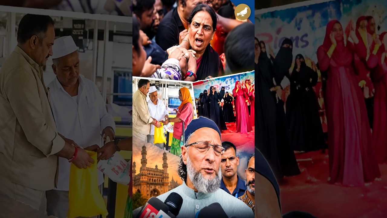 Siasat short News | Girls dancing in burqas has spark controversy #shorts