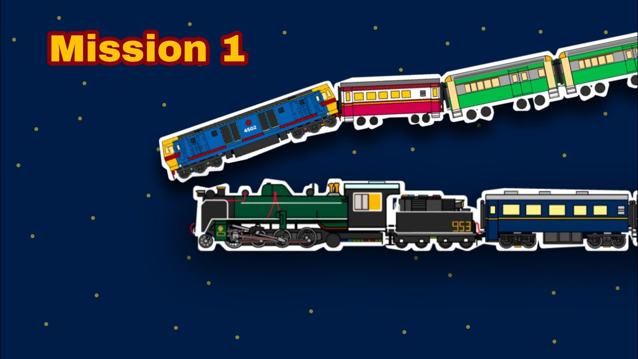 รถจักรไอน้ำไทย MIKADO 953(M0953) Mission: Save Passenger in ordinary 367