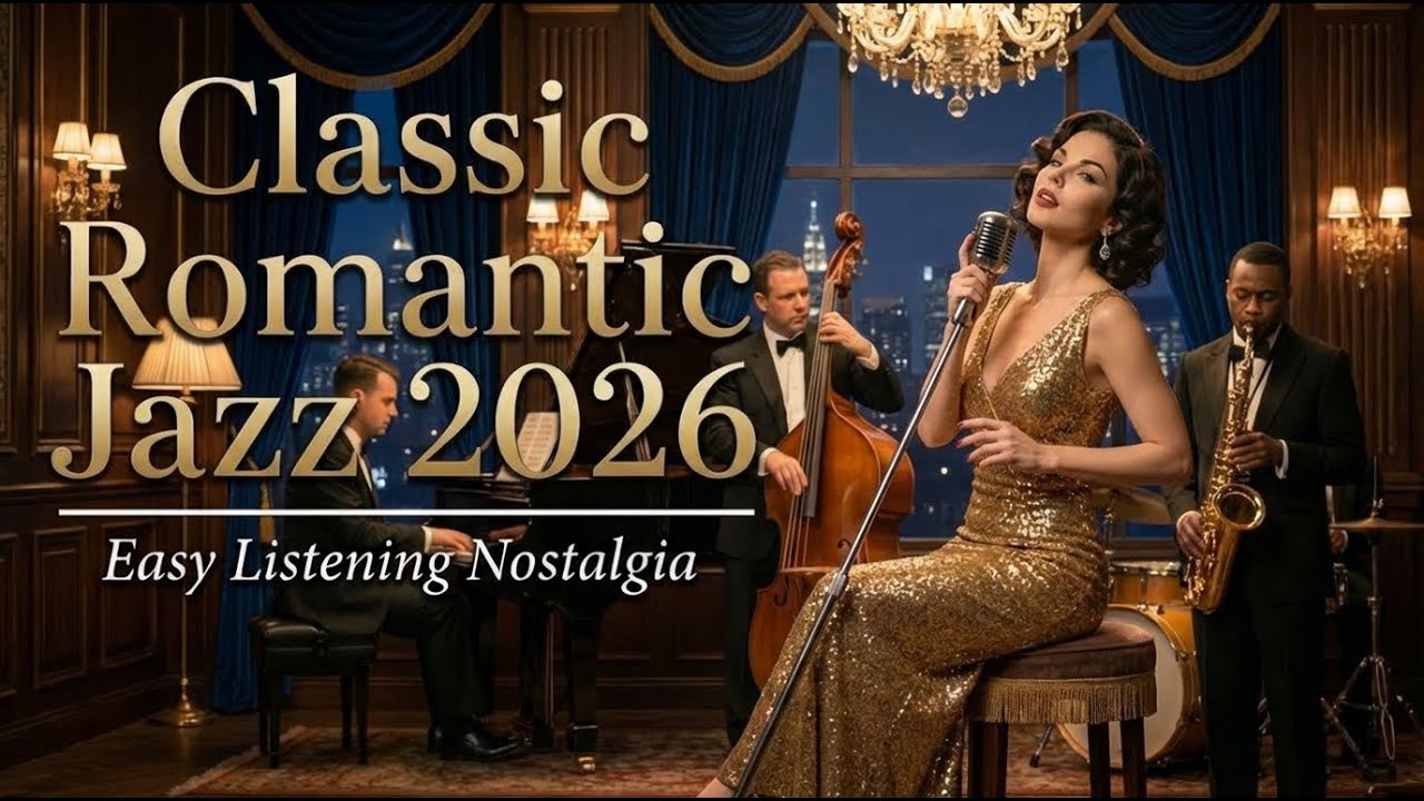 Fall deeply in love with smooth jazz music 2026, Classic, romantic, easy listening, nostalgic