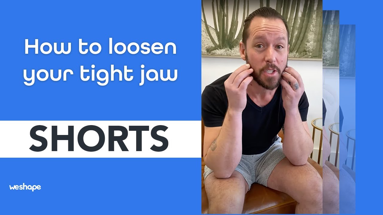 How To Loosen Your Tight Jaw #shorts