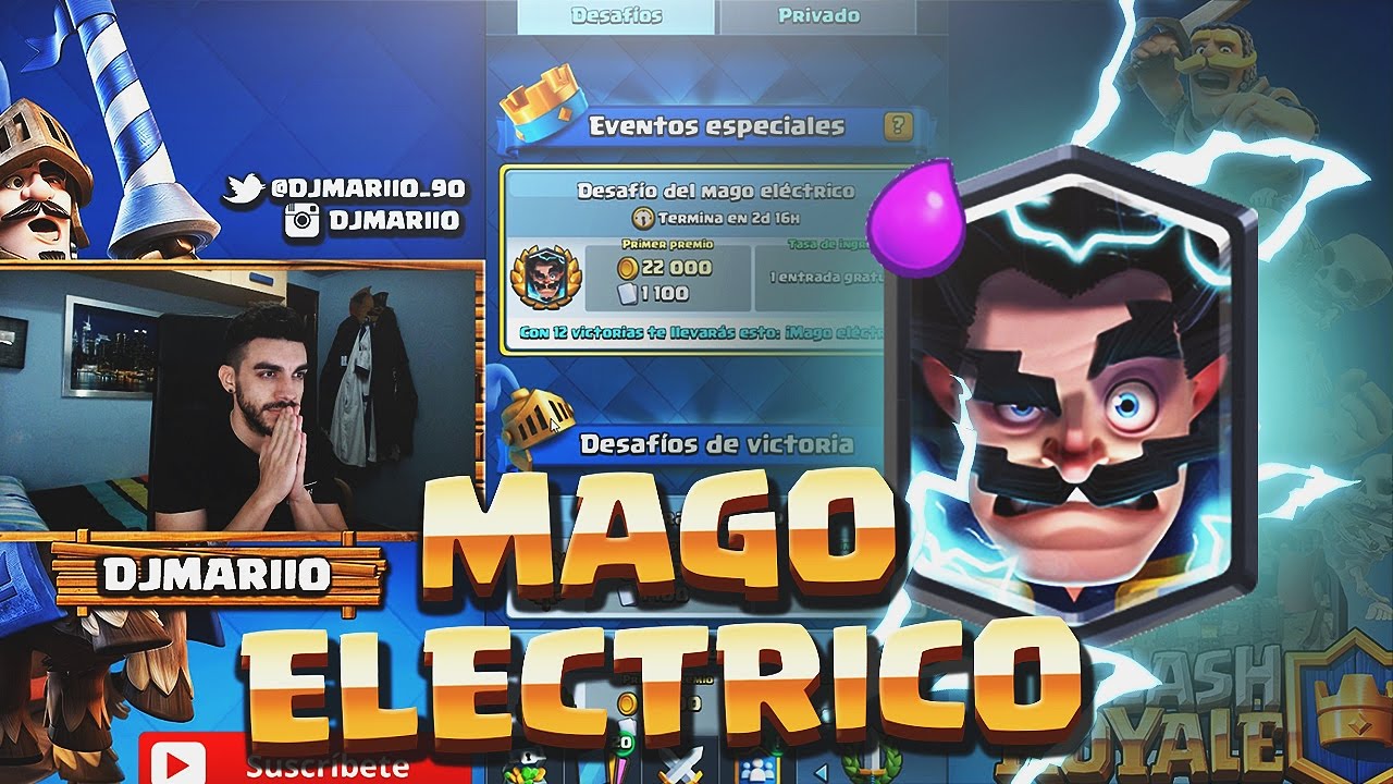 DESAFÍO DEL MAGO ELÉCTRICO | CLASH ROYALE !!