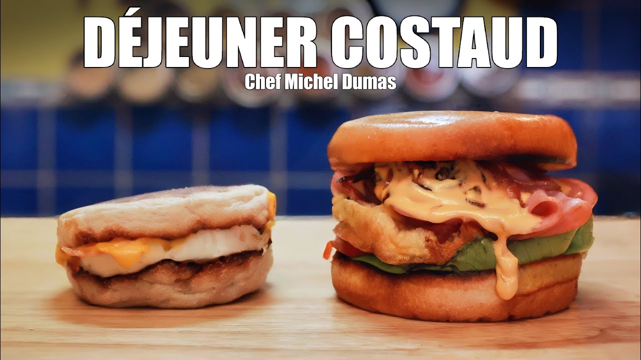 Le déjeuner rapide et facile parfait pour tenir toute la journée | Sauce fromagère, bacon et œufs !