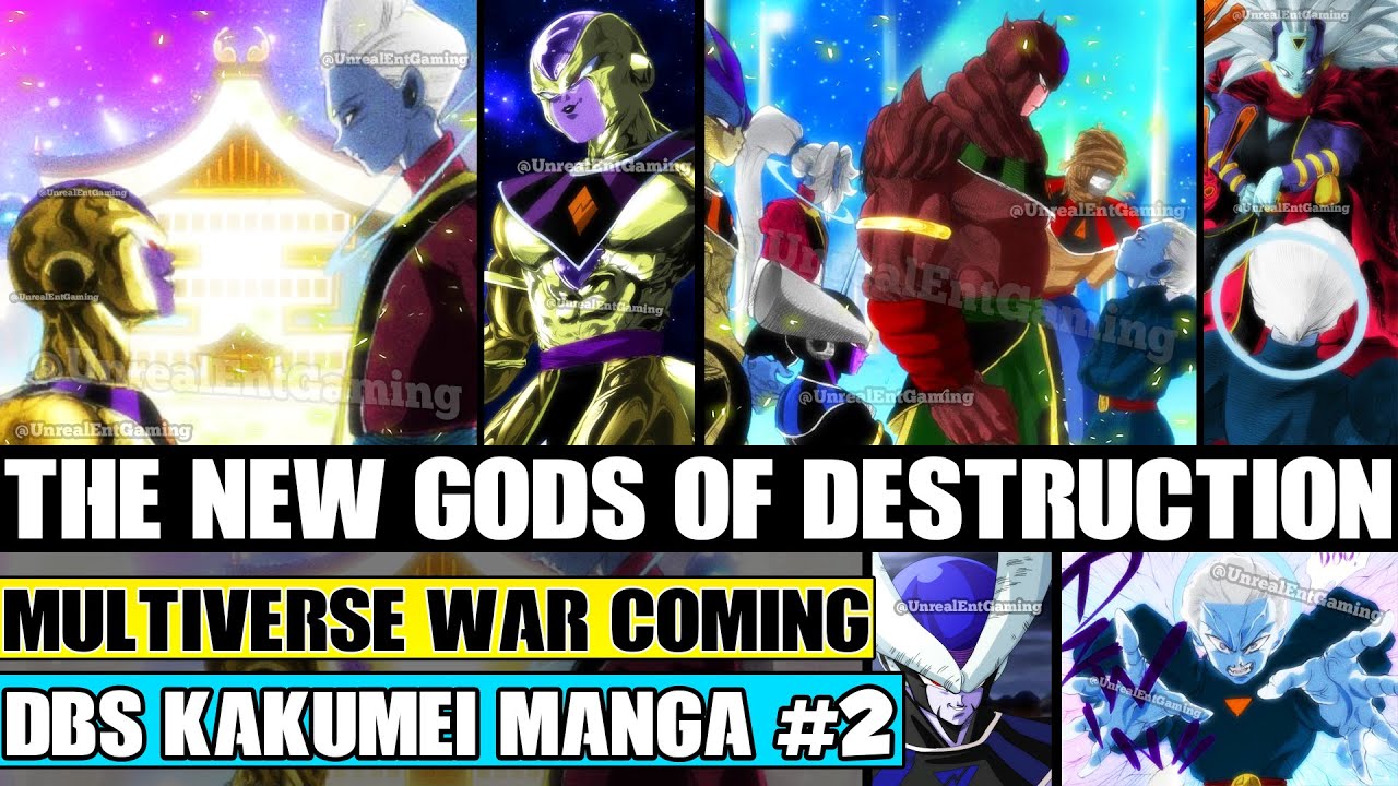 Dragon Ball Kakumei: The NEW Gods Of Destruction Arrive! The Mother Of Angels Outs The Grand Priest!