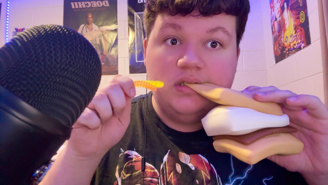 Chewing On Taba Squishies!! LOTS Of Mouth Sounds ✨