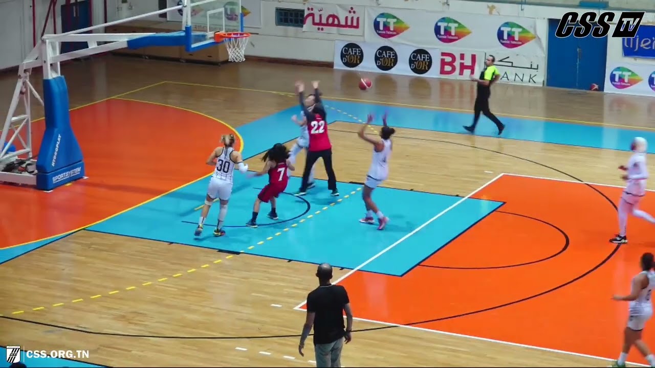 CSS TV 18/11/2023 Résumé de la victoire de nos basketteuses face aux étoilées