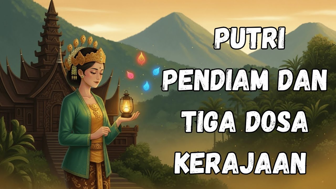 Putri Pendiam dan Tiga Dosa Kerajaan || Dongeng Rakyatku