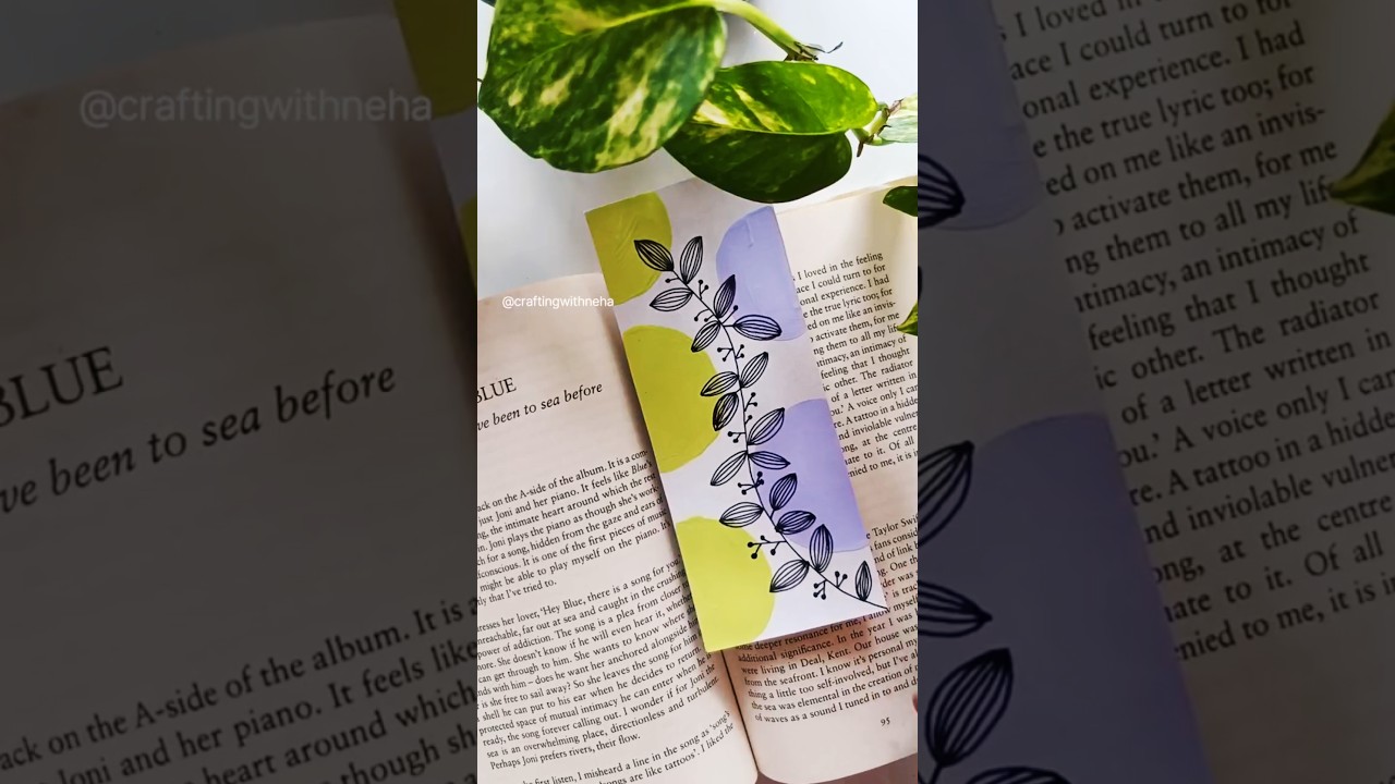 Boho Painting Bookmark 🔖🥰 Day 02 | Acrylic Painting 