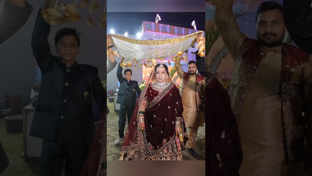 Heartbreaking Bridal entry 🥰🧿🫶 