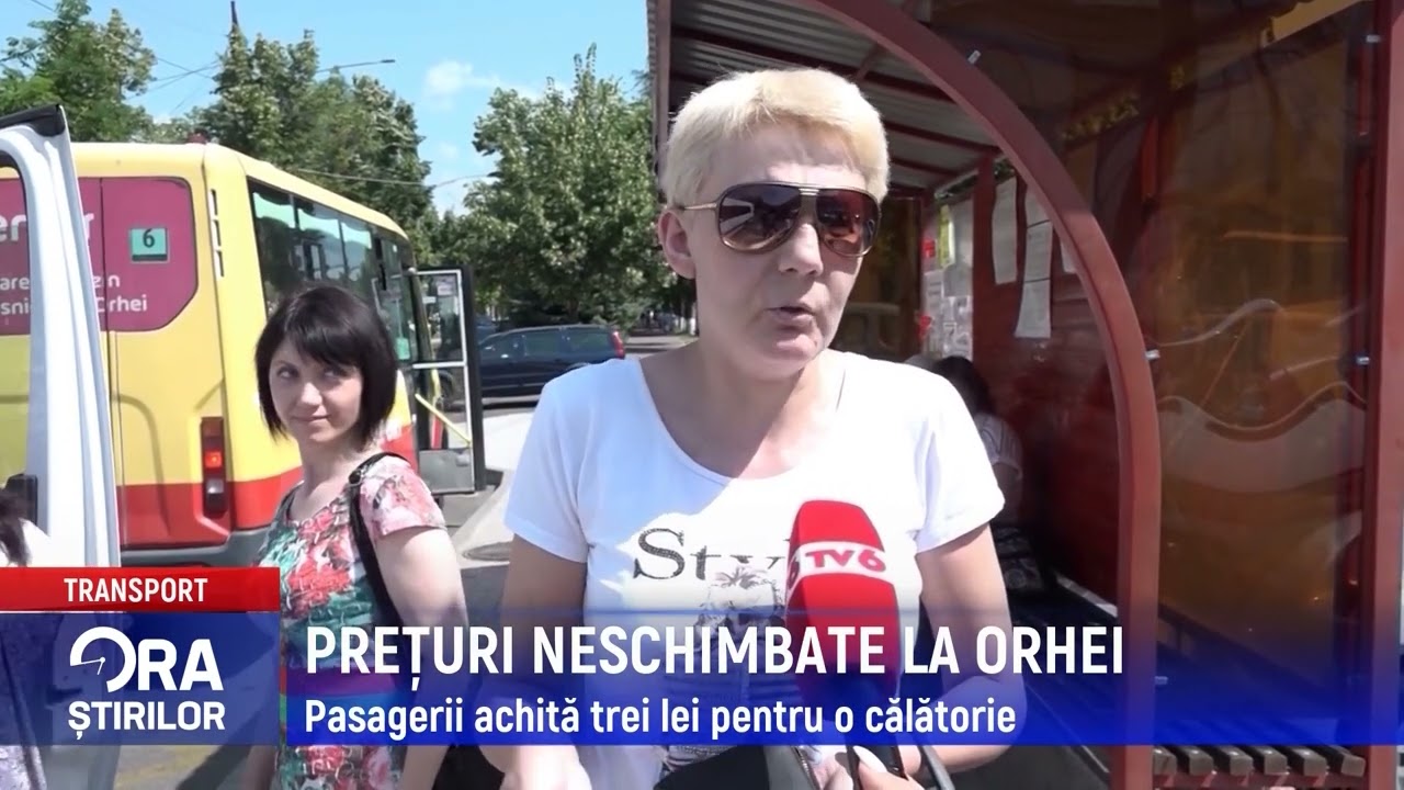 PREȚURI NESCHIMBATE LA ORHEI