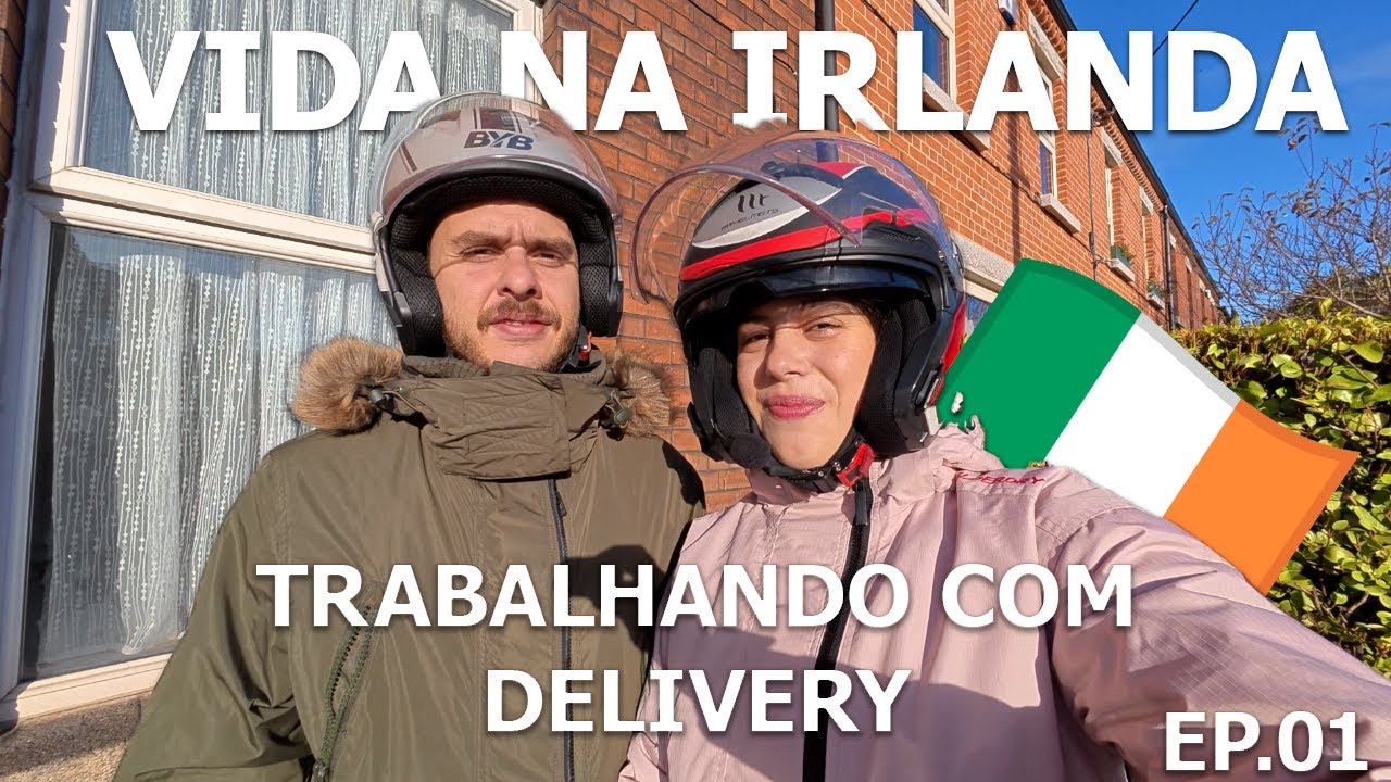 Como é nossa rotina real morando na Irlanda! EP.01