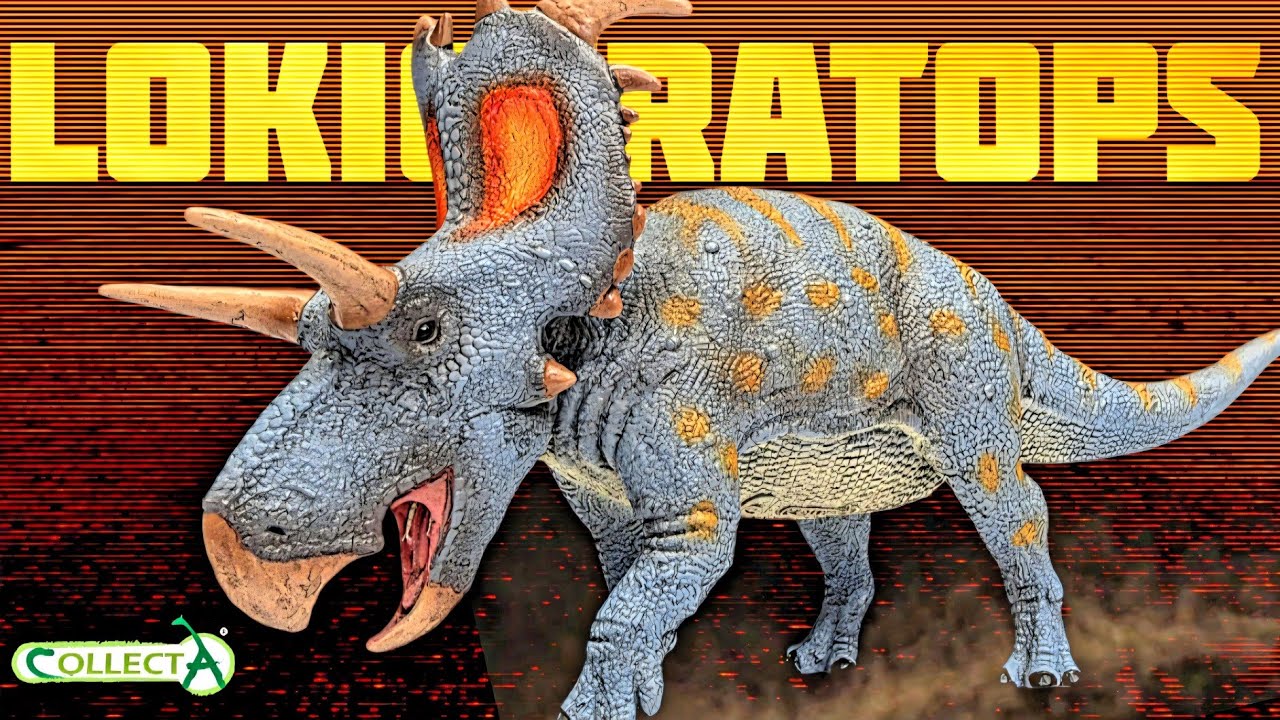 Обзор фигурки Lokiceratops из коллекции Collecta 2026!!!