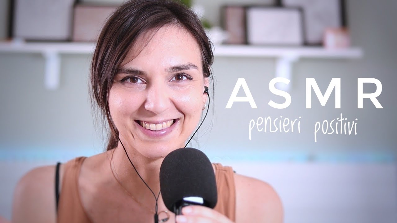 ASMR 🌊 Pensieri Positivi con suoni dell'Acqua