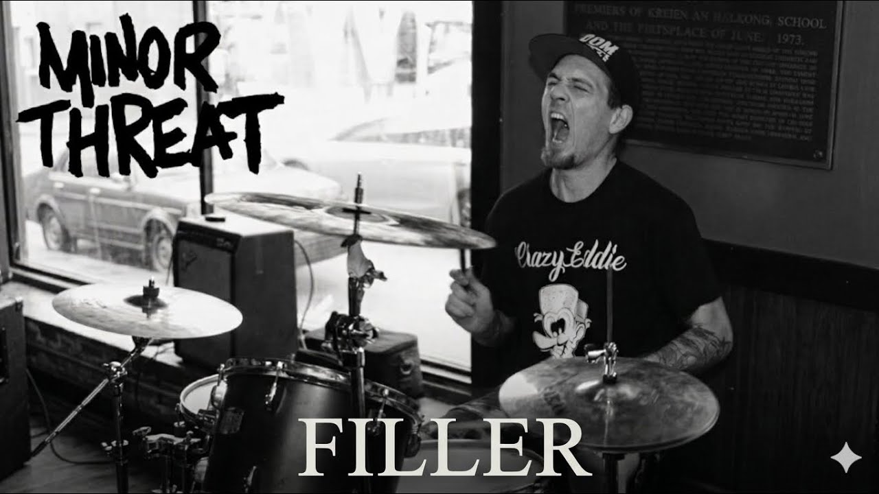 Minor Threat- Filler drum cover
