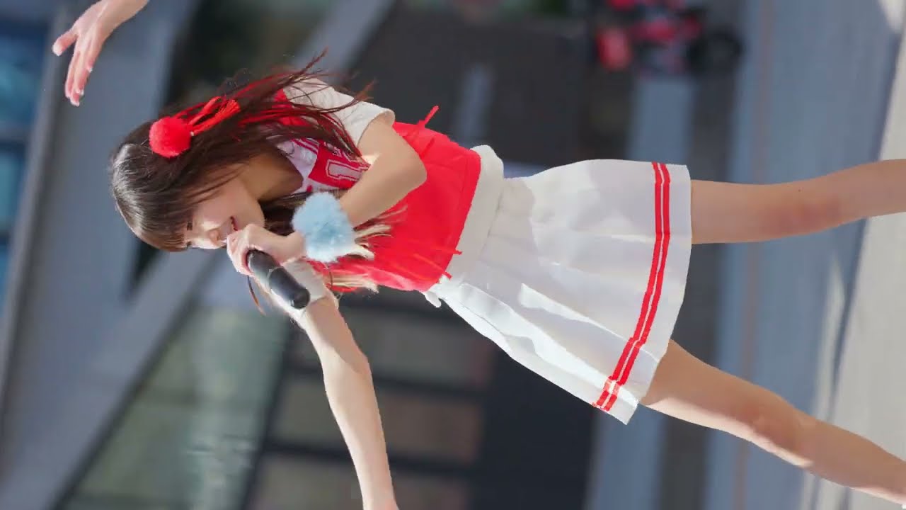 【 🇰🇷韓国遠征🇰🇷 】【 現地のヲタクがパンMIX入れてくたよw 】 北口キャロライン美利衣 ( Nゼロ ) -  だからDon`t say it！ - @신촌라이브버스킹 2024,3,31
